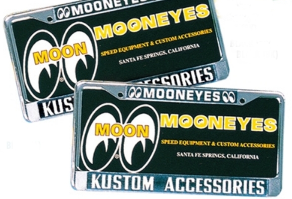 Mooneyes USA Moon Car License Frame Number Frame Plate Kustom