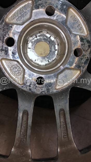 17 WEDS KRANZE CHROME SPORT RIM ORIGINAL JAPAN -P1811791 - NS Motorsport