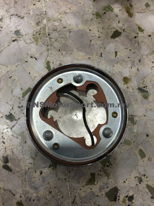 MINI VIP STEERING WHEEL & HORN BUTTON CHROME ORIGINAL P1404959 NS