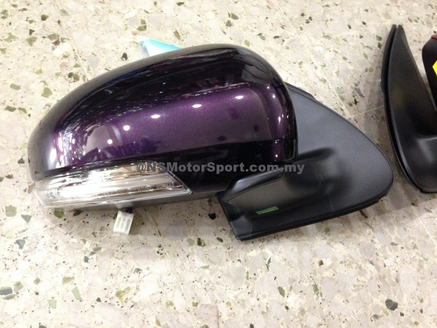 MYVI LAGI BEST SIDE MIRROR WITH LIGHT,AUTO FLIP P1311064 NS Motorsport