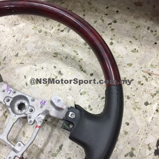 VELLFIRE /ALPHARD ANH20 STEERING WHEEL WALNUT ORIGINAL JAPAN -P1778182 ...