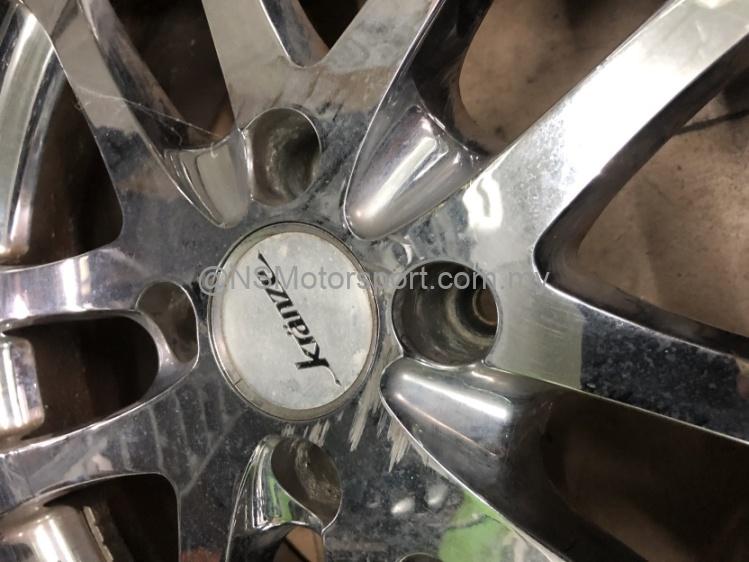 17 WEDS KRANZE CHROME SPORT RIM ORIGINAL JAPAN -P1811791 - NS Motorsport