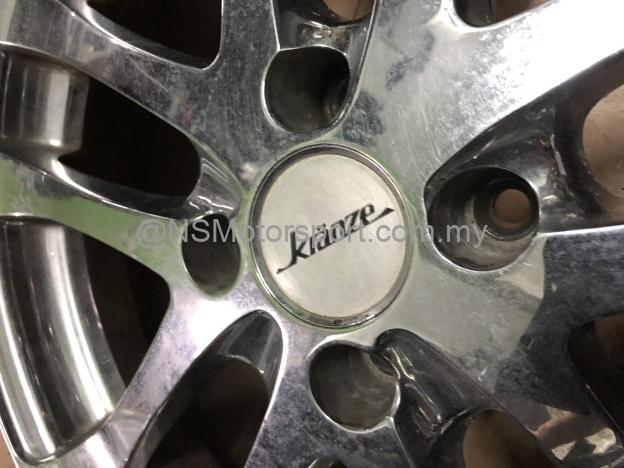 17 WEDS KRANZE CHROME SPORT RIM ORIGINAL JAPAN -P1811791 - NS Motorsport