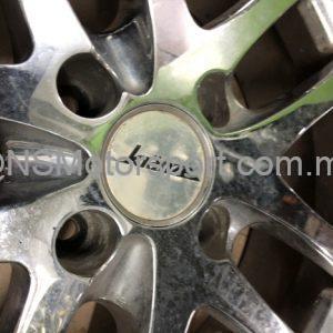 17 WEDS KRANZE CHROME SPORT RIM ORIGINAL JAPAN -P1811791 - NS Motorsport