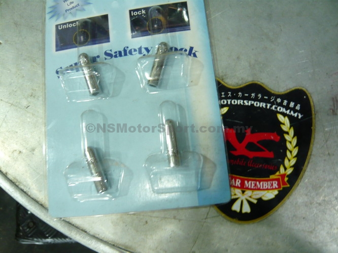 KANCIL CHROME DOOR PIN - P1190695 - NS Motorsport