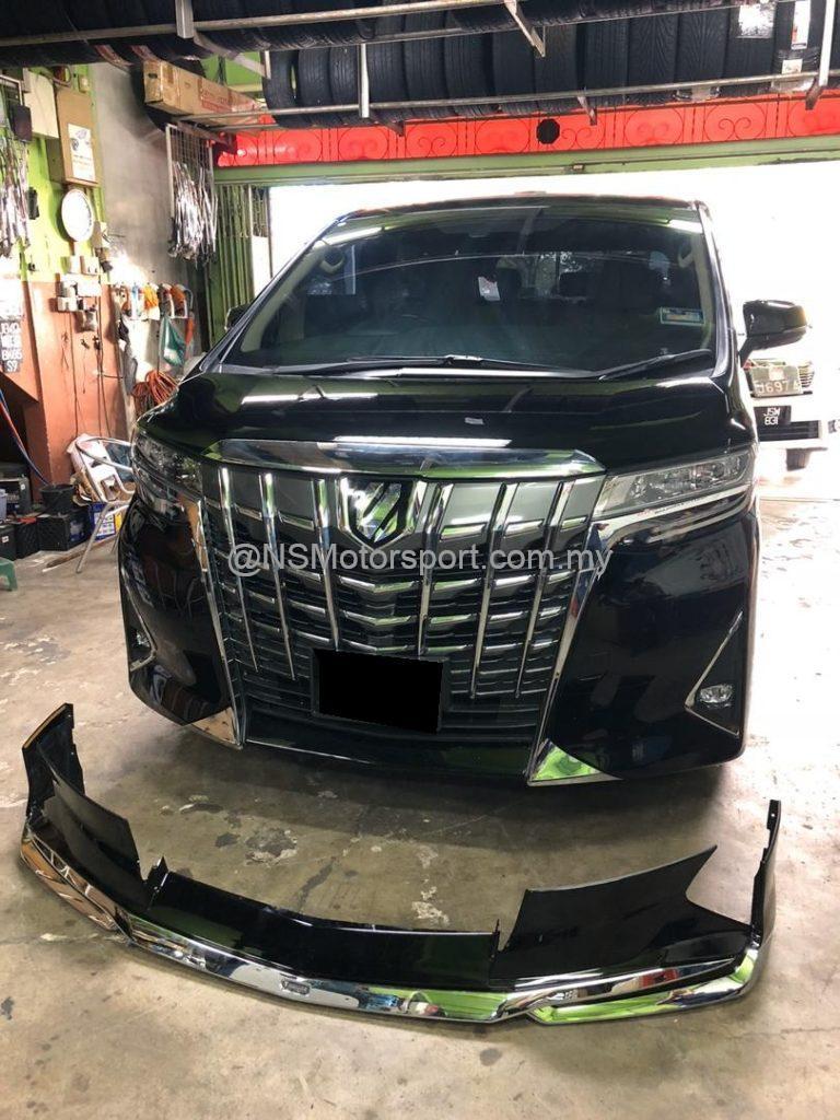 ALPHARD AGH30 GGH30 G / X 2019 NORMAL BODY KIT FULL SKIRTING MODELLISTA P1211784 NS Motorsport