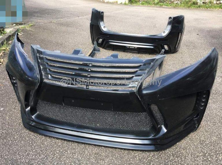 HARRIER ZSU60 GLANZEN SILK BLAZE BODY KITS FRONT BUMPER REAR BUMPER