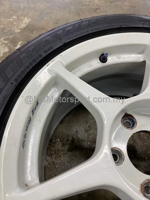 16 inch P1 RACING BUDDY CLUB SPORT RIM TYRE SET ORIGINAL- P1227369 - NS ...